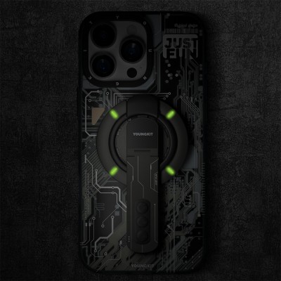 Youngkit Technology Serisi Telefon ve Tabletler için Magnetik Ring Stand - 23