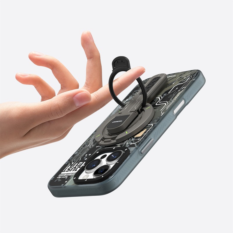 Youngkit Technology Serisi Telefon ve Tabletler için Magnetik Ring Stand - 29