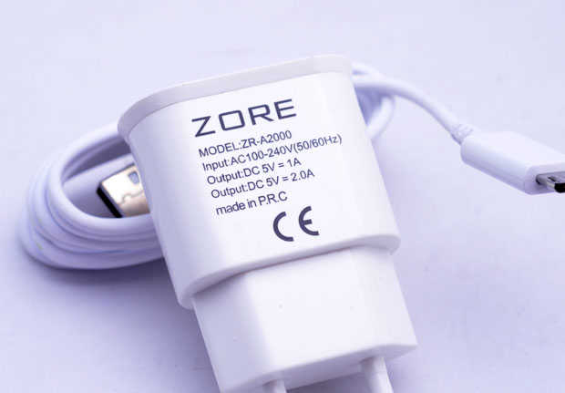 Zore 2000 Mah 2 in 1 Micro Ev Şarj Seti - Beyaz