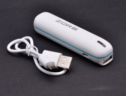 Zore 2600 Mah Portable Powerbank - Zore