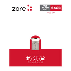 Zore 3.0 Metal Mini Flash Disk 64 GB - Zore