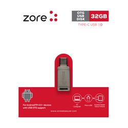 Zore 3.0 Type-C Metal OTG 32 GB - Zore