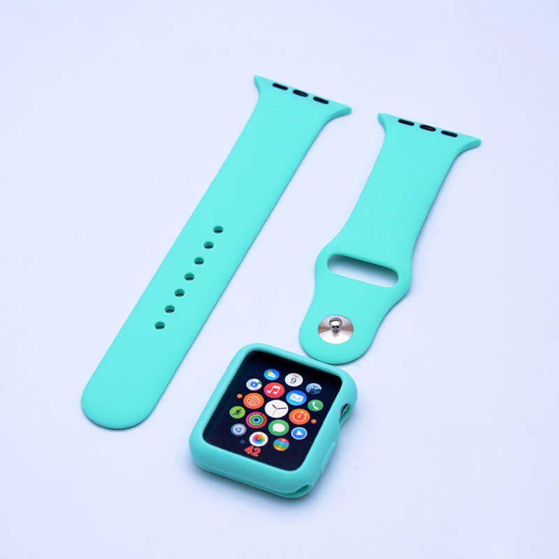 Apple Watch 42mm Zore 3 in 1 Klasik Kordon - Yeşil