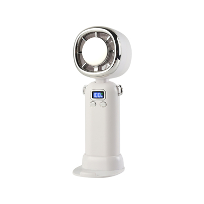 Zore AY11 Dijital LED Göstergeli Katlanabilir Portatif Mini Soğutucu El Fanı - Zore