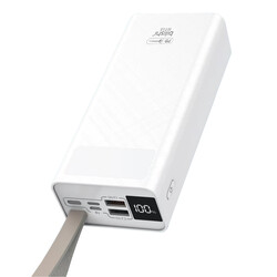 Zore B-30 Askılı Led Göstergeli Taşınabilir Powerbank 30000 mAh - Zore