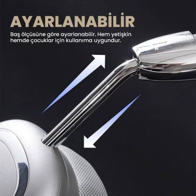 Zore B35 Ayarlanabilir ve Katlanabilir Kulak Üstü Bluetooth Kulaklık - 9