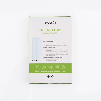 Zore Basic Model TPU Clear Screen Protector 196mm x 125mm 50 Pieces - 3