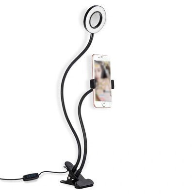 Zore Clip Flash Light Işıklı Telefon Tutucu Ring Light - 1