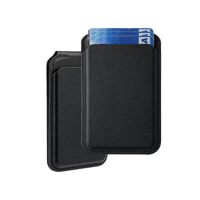 Zore CRD-06 Magnetic Card Holder with Faux Leather Look - Zore