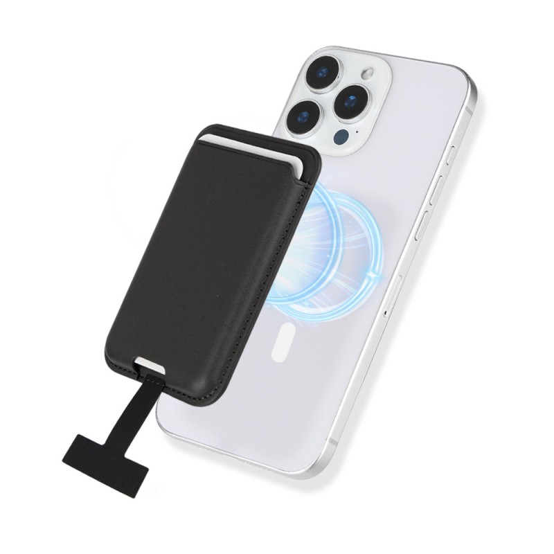 Zore CRD-09 Dahili Şarj Soket Aparatlı Magnetik PU Deri Kartlık - 16