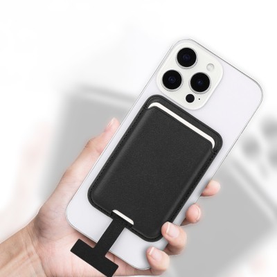 Zore CRD-09 Dahili Şarj Soket Aparatlı Magnetik PU Deri Kartlık - 17
