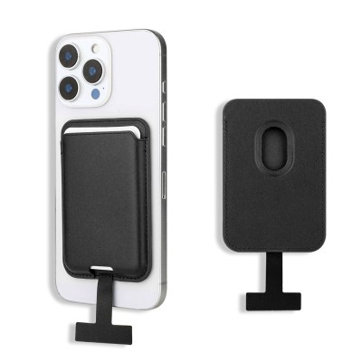 Zore CRD-09 Dahili Şarj Soket Aparatlı Magnetik PU Deri Kartlık - 18