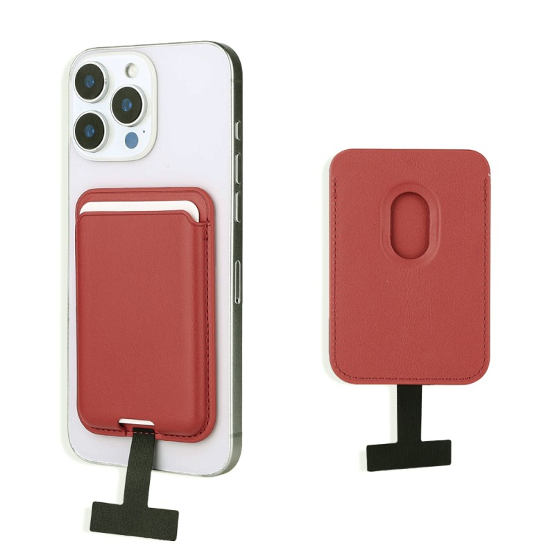 Zore CRD-09 Dahili Şarj Soket Aparatlı Magnetik PU Deri Kartlık - 14