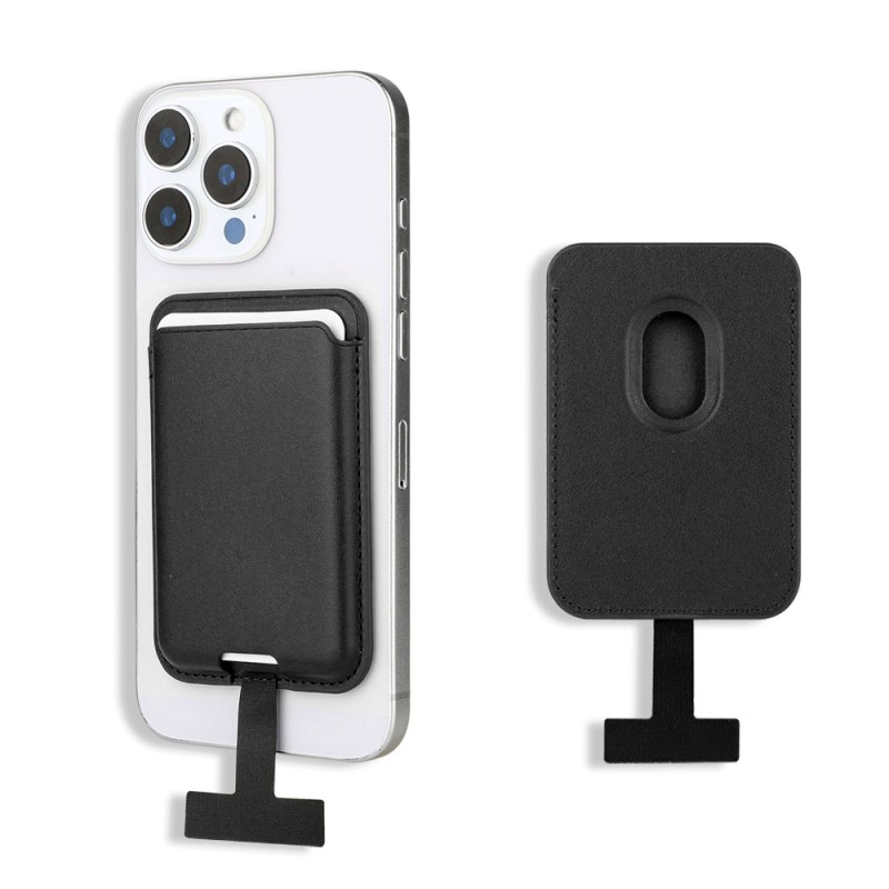 Zore CRD-09 Magnetic Internal Charging Socket Apparatus PU Leather Card Holder - 18