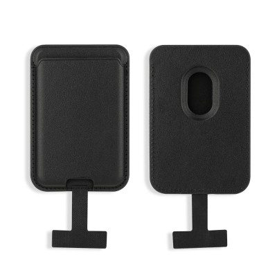 Zore CRD-09 Magnetic Internal Charging Socket Apparatus PU Leather Card Holder - 5