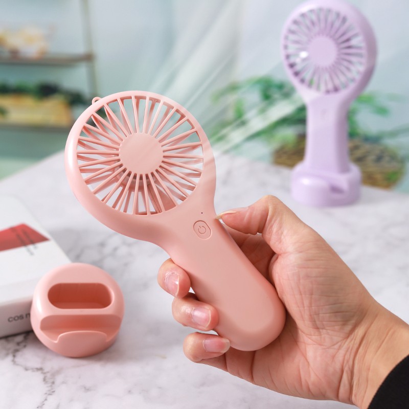 Zore DD5002 3 Stage Hand Fan with Phone Stand - 5