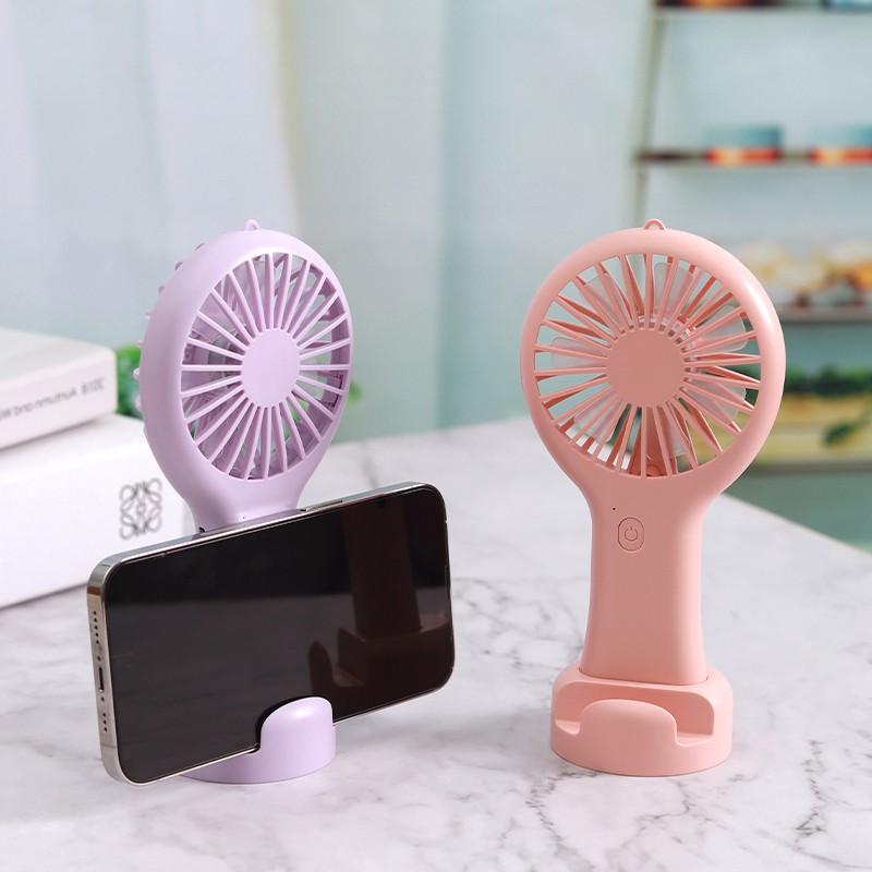 Zore DD5002 3 Stage Hand Fan with Phone Stand - 6