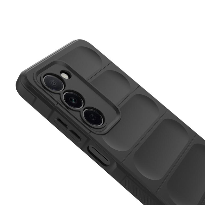 Zore Ethnic Silicone Case for Oppo A5, Flexible TPU with Hollow Back Design. - 8