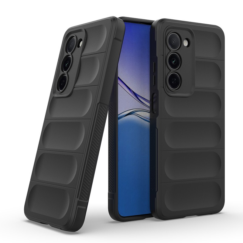 Zore Ethnic Silicone Case for Oppo A5, Flexible TPU with Hollow Back Design. - 9