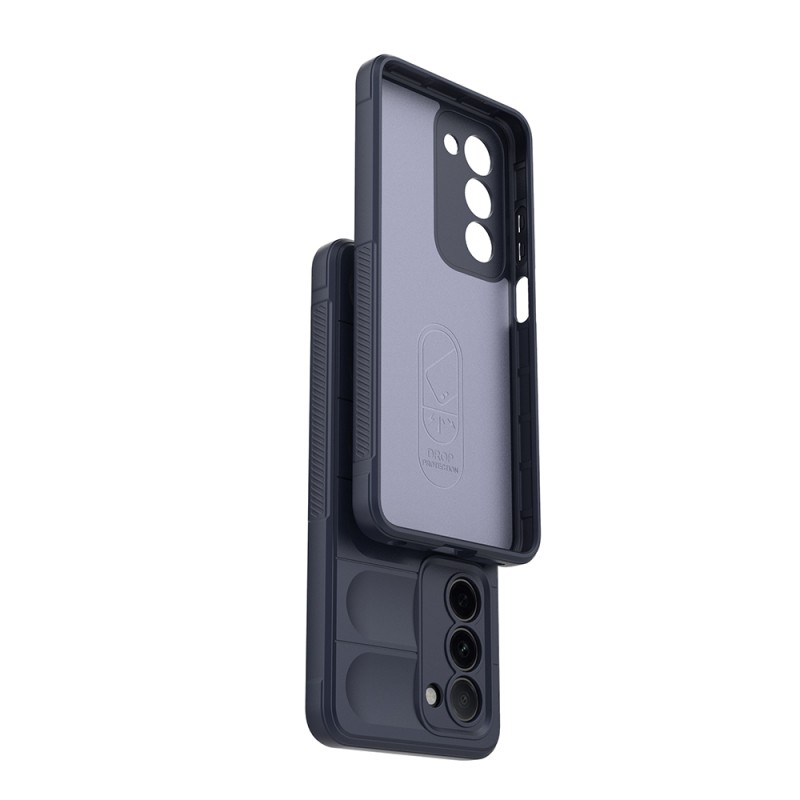 Zore Ethnic Silicone Case for Oppo A5, Flexible TPU with Hollow Back Design. - 18