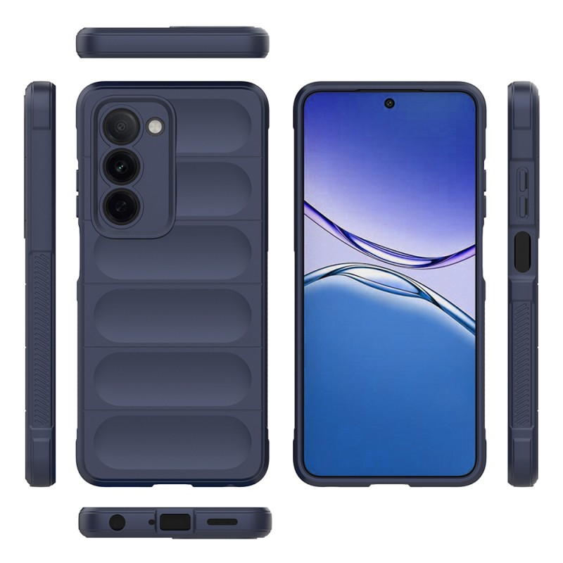 Zore Ethnic Silicone Case for Oppo A5, Flexible TPU with Hollow Back Design. - 22