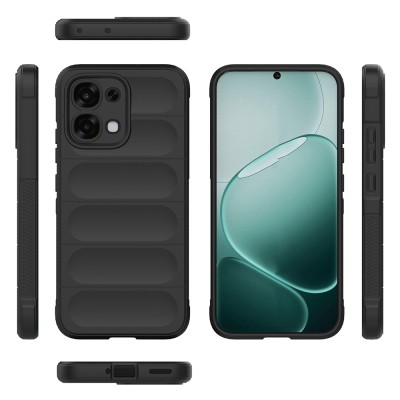 Zore Ethnic Silicone Case for Oppo A6 Pro, Flexible TPU with Hollow Back Design. - 11