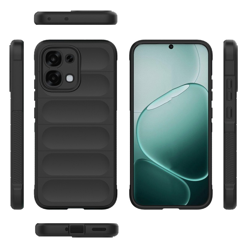 Zore Ethnic Silicone Case for Oppo A6 Pro, Flexible TPU with Hollow Back Design. - 11