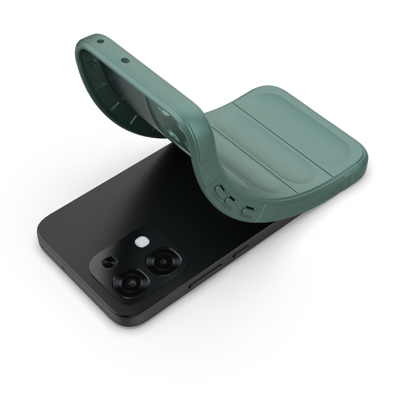 Zore Ethnic Silicone Case for Oppo A6 Pro, Flexible TPU with Hollow Back Design. - 17