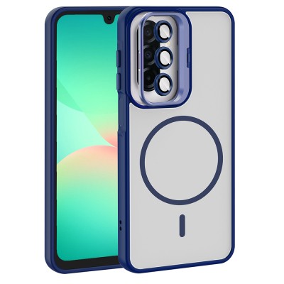Zore Etro Case for Galaxy A17 with Stand and Free Camera Lens - 6