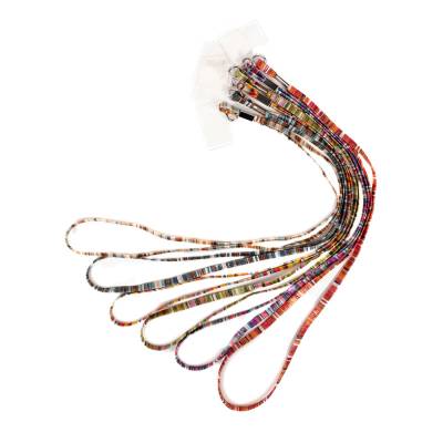 Zore Flat Wide Authentic Rope Mobile Phone Hand Strap Lanyard 140cm - Zore