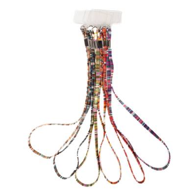 Zore Flat Wide Authentic Rope Mobile Phone Hand Strap Lanyard 95cm - Zore