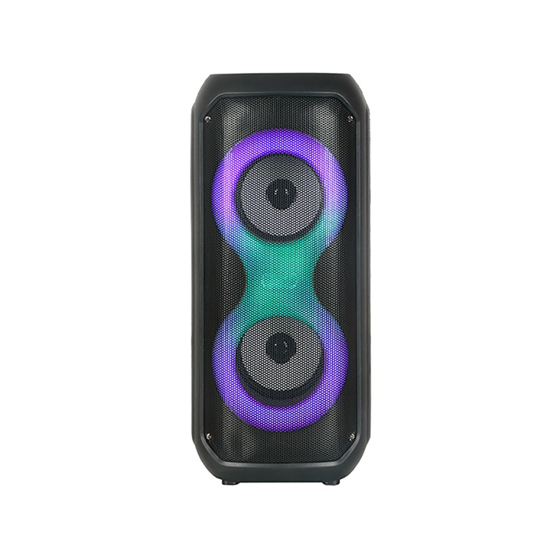 Zore GD-2413 FM Radyolu RGB TWS Çift 4 inç Stereo Bass Kablosuz Hoparlör - 5