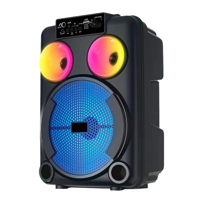 Zore GD-892 Mikrofonlu RGB TWS 8 inç Stereo Bass Kablosuz Karaoke Hoparlör - Zore
