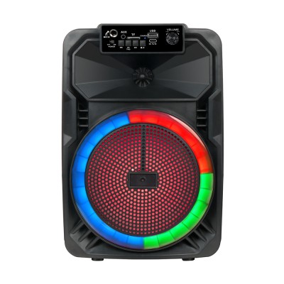 Zore GD-893 RGB TWS 8 inch Stereo Bass Wireless Microphone Karaoke Speaker - 3