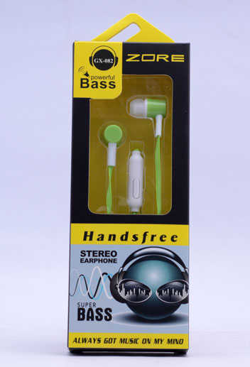Zore GX-082 Mp3 Stereo Kulaklık - Yeşil