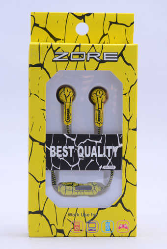 Zore GX-7703 Stereo Mp3 Kulaklık - Sarı