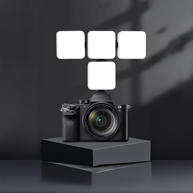 Zore GZ49S RGB Light Phone Holder Ring Light - 8