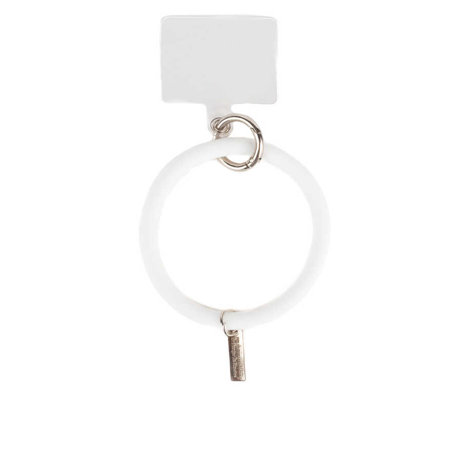 Zore Hanger 01 Telefon Tutucu El Askısı Bileklik - Beyaz