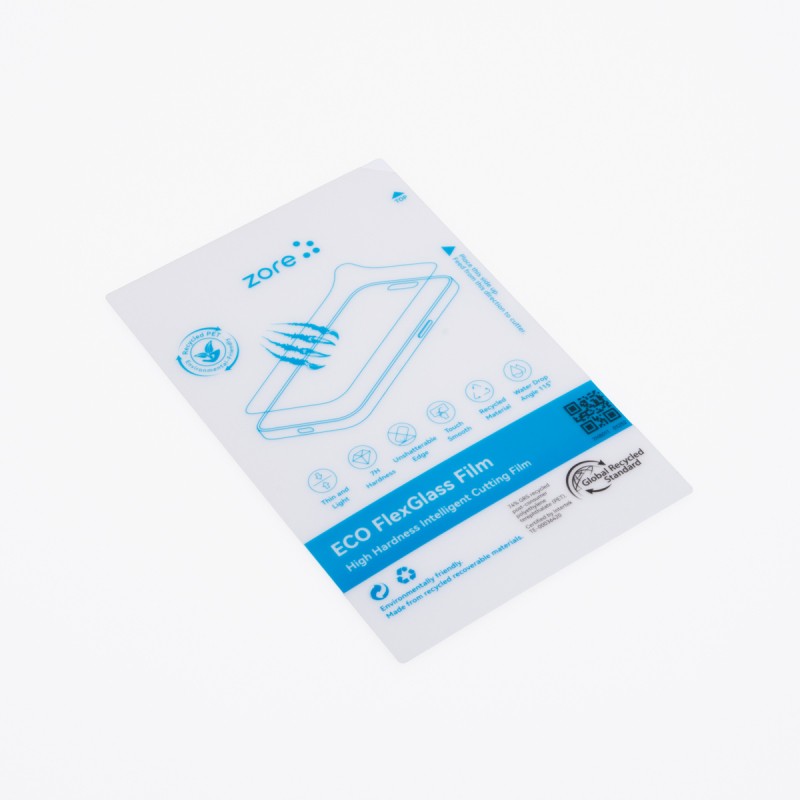 Zore High Hardness 7H Flexible Nano Glass Film 196mm x 125mm 10 Adet - 4