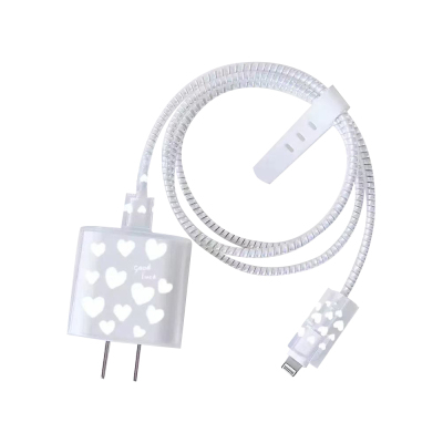 Zore iPhone 20W Şarj Aleti Koruyucu Figürlü Kılıf - Zore