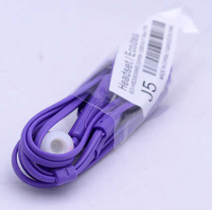 Zore J5 Mp3 Stereo Kulaklık - Mor