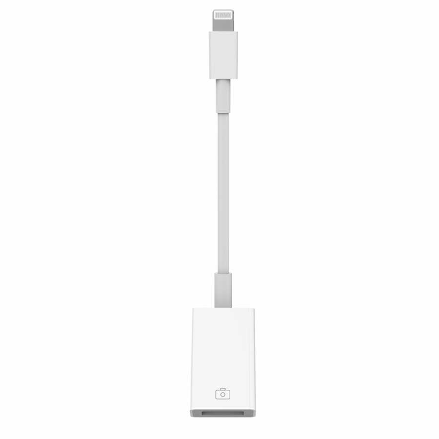 Zore JH-0514 Lightning To Usb Kamera Bağlantı Adaptörü - Beyaz