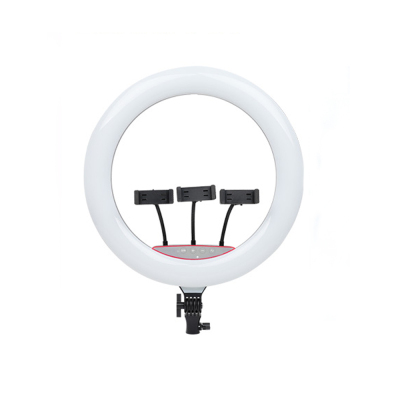 Zore LJJ22 RGB Light 56cm Lighted Phone Holder Ring Light - Zore