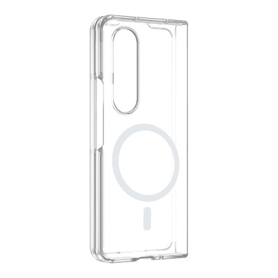 Zore London Transparent Hard PC Case with Camera Protection and M-Safe Charging for Galaxy Z Fold 4 - 3