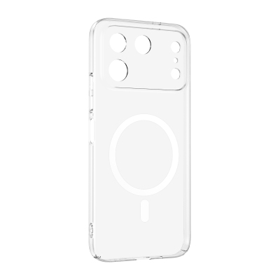 Zore London Transparent Hard PC Case with Camera Protection and M-Safe Charging for Tecno Spark 50 Pro - 2