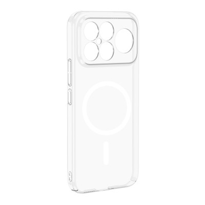 Zore London Transparent Hard PC Case with Camera Protection and M-Safe Charging for Xiaomi Poco F8 Ultra - 3