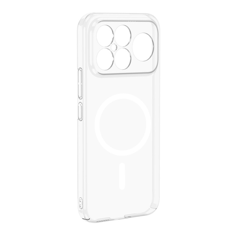 Zore London Transparent Hard PC Case with Camera Protection and M-Safe Charging for Xiaomi Poco F8 Ultra - 3