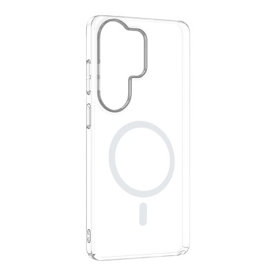 Zore London Transparent Hard PC Case with Galaxy S26 Ultra Camera Protection and M-Safe Charging Feature - 3