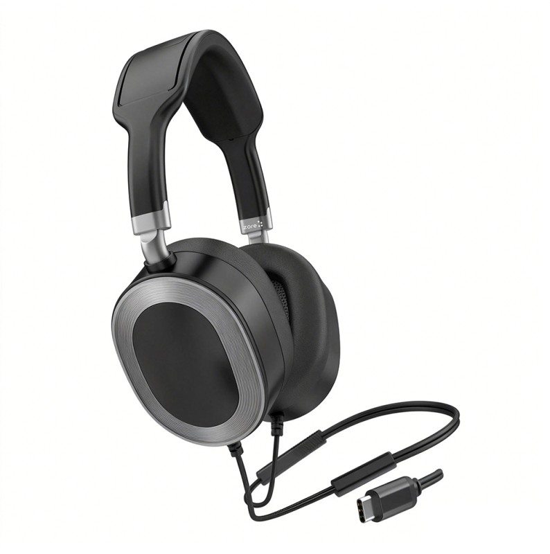 Zore LS-861 Plug and Play Type-C Over-Ear Headphones - 5