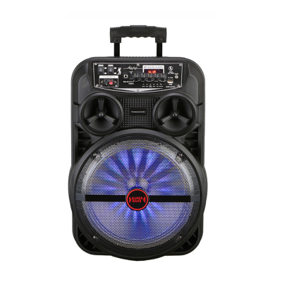 Zore LT-5312BT Mikrofonlu RGB Işıklı 12 inç Stereo Kumandalı Kablosuz Karaoke Hoparlör Speaker v5.0 - Zore